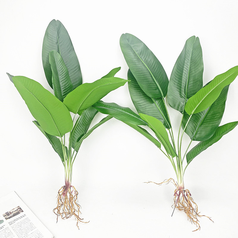 Fiddle Leaf Fig - Yapay muz ağacı yeşil simülasyon palmiye