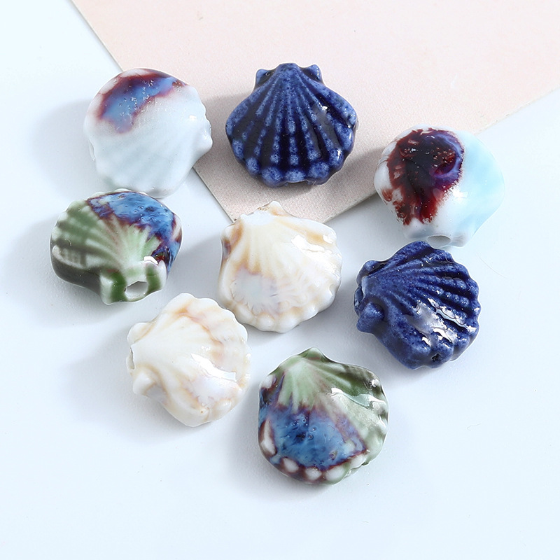 Snake Plant Ceramic - 10 adet fırın dönüşmüş küçük kabukları