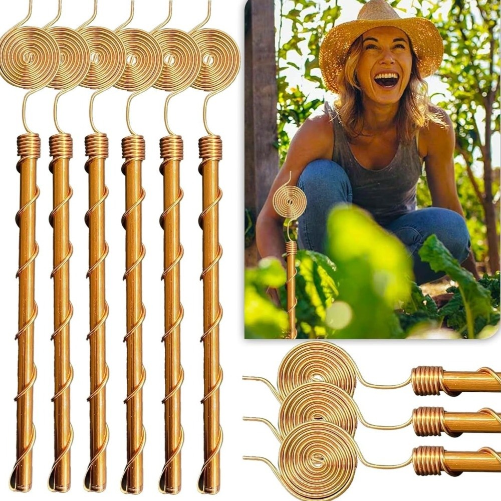 Plant Support Stake - Spiral Bobinli Elektrokültür Bitki Kazıkları Dayanıklı