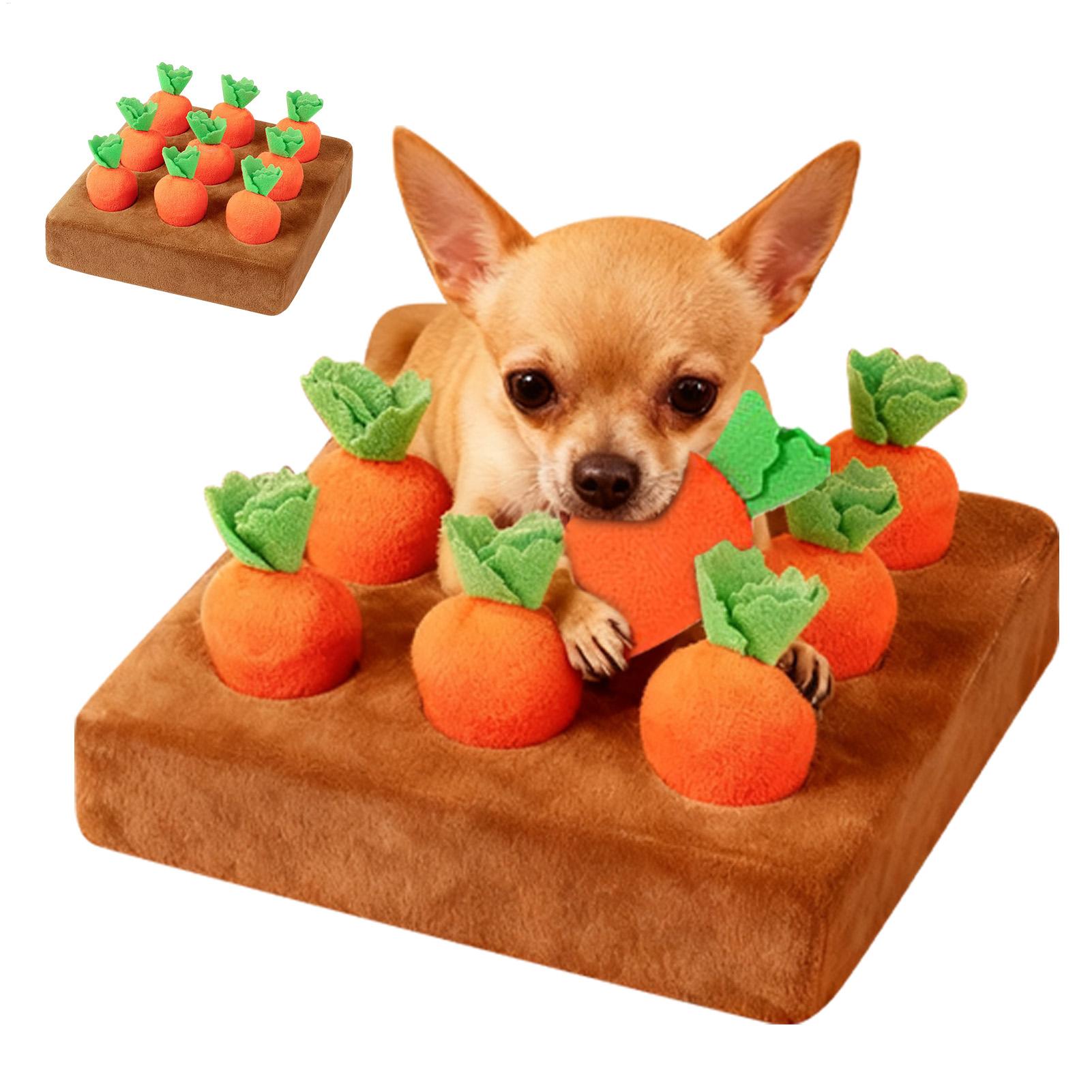 Repotting Mat - Evcil Hayvanlar İçin Etkileşimli Havuç Oyuncakları,