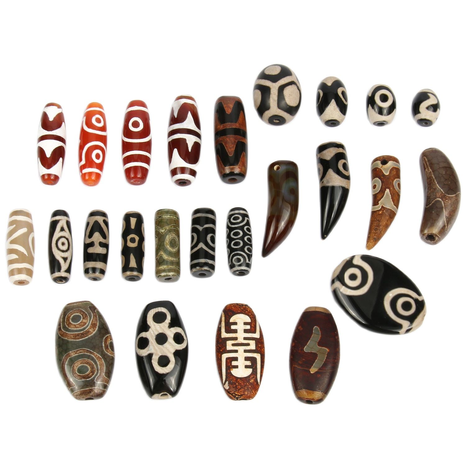Snake Plant Ceramic - 1/2 adet Namaz Mala Tibet Mistik