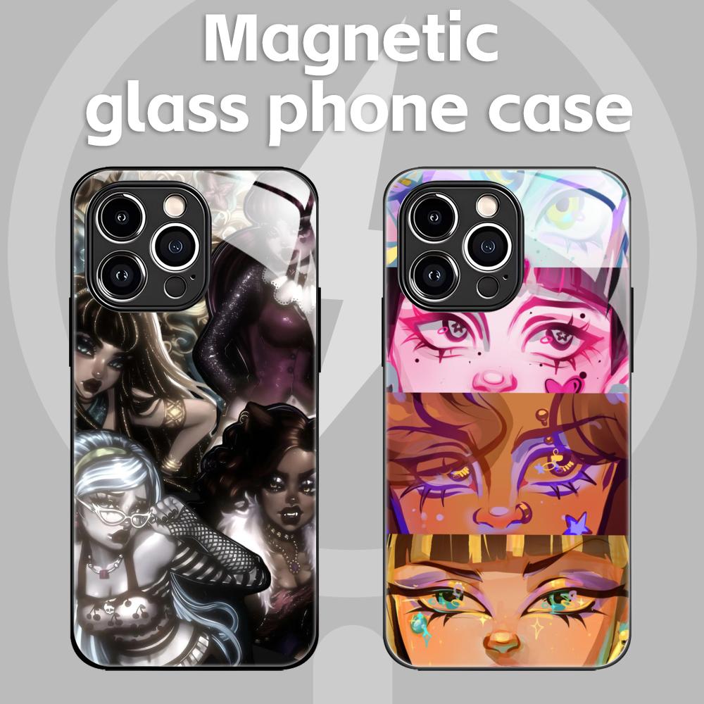 Monstera - M-MonsterS Çizgi Film H-HighS Telefon Kılıfı