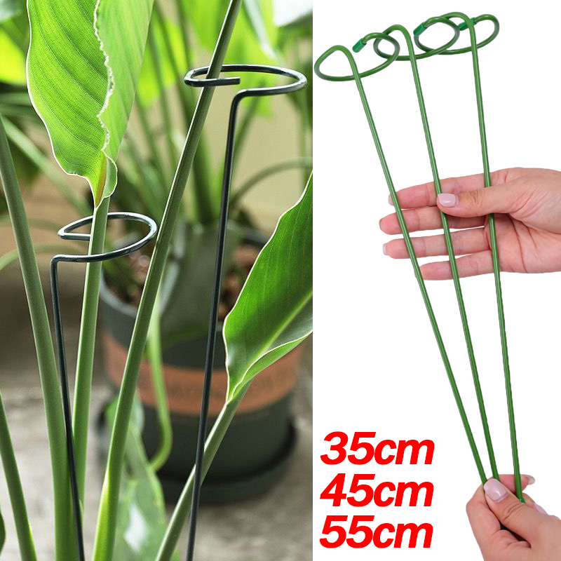 Plant Support Stake - 1-10 adet Metal Tek Kök Bitki