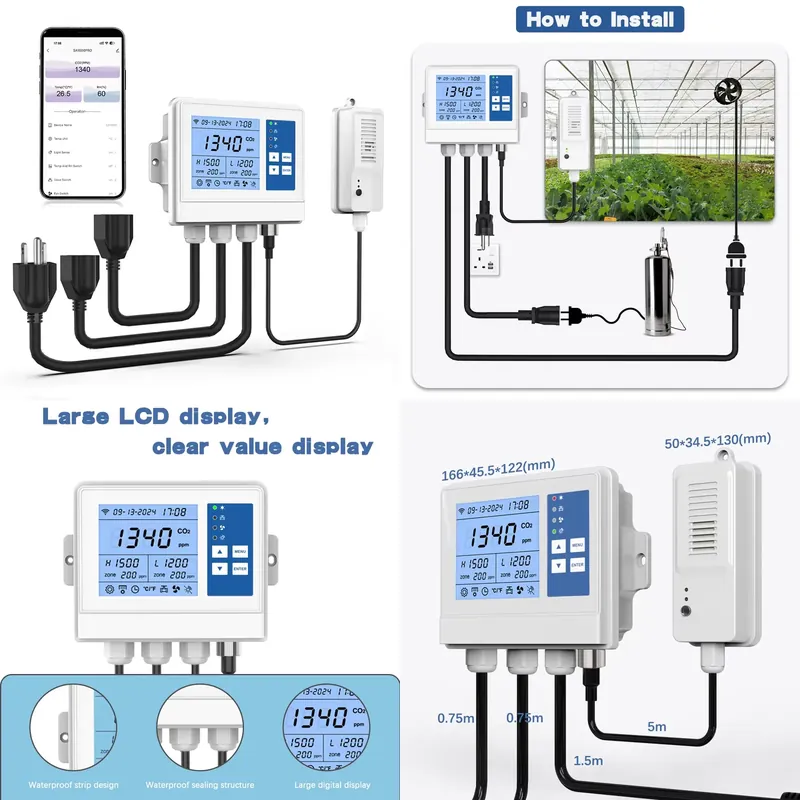 Indoor Plants - Akıllı İklim Kontrol Cihazı Wifi Çevre