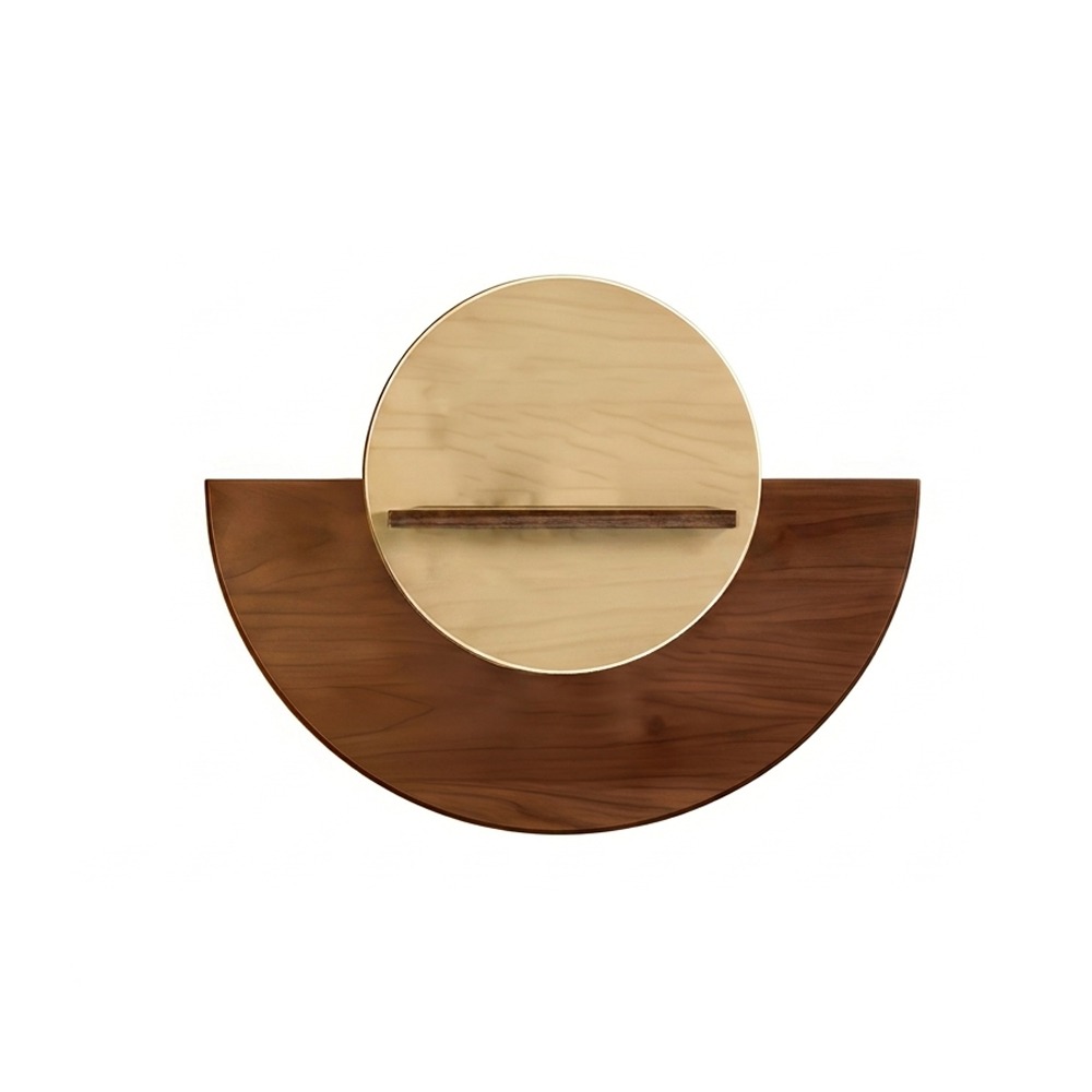Plant Support Stake - Oval Ahşap Duvara Monte Çiçek Rafı