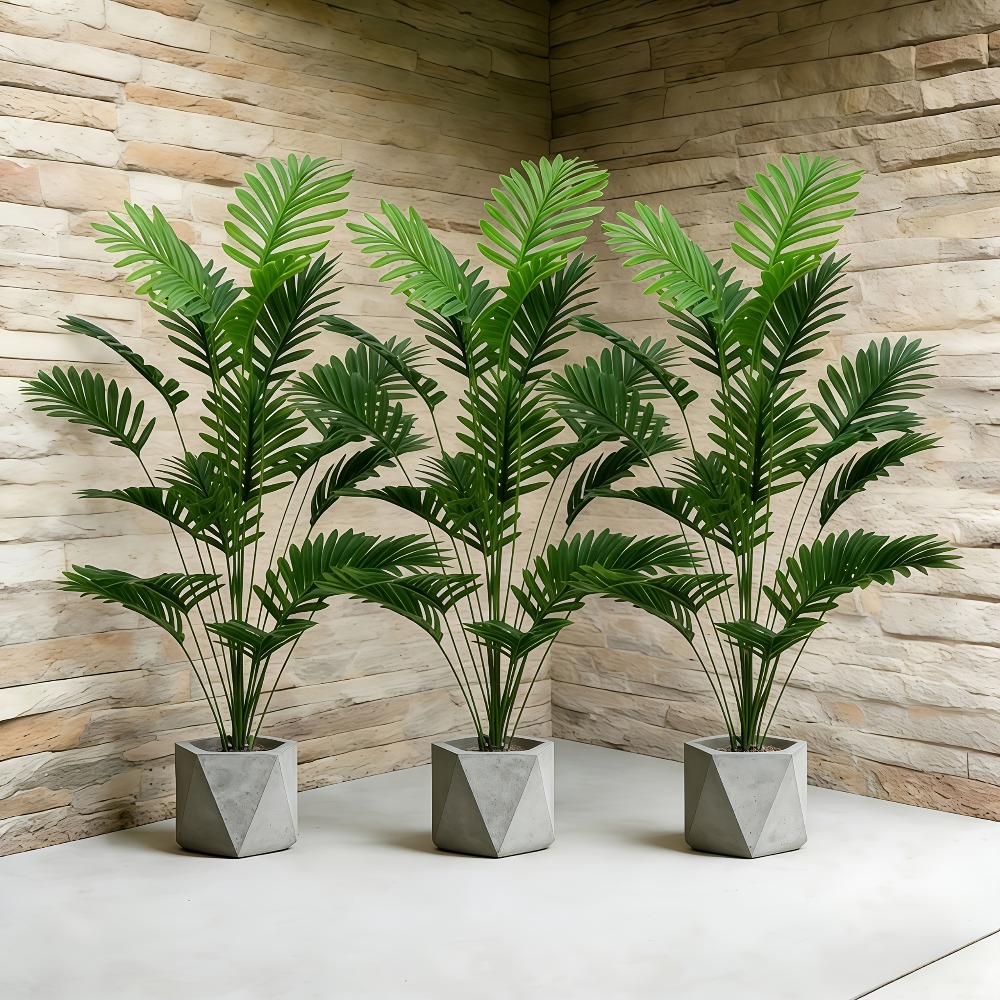 Fiddle Leaf Fig - 1 adet 65-128CM büyük yapay palmiye