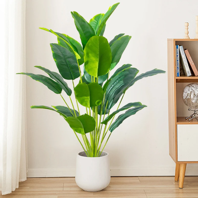 Snake Plant - 1 adet Yapay Bitki Büyük Tropikal