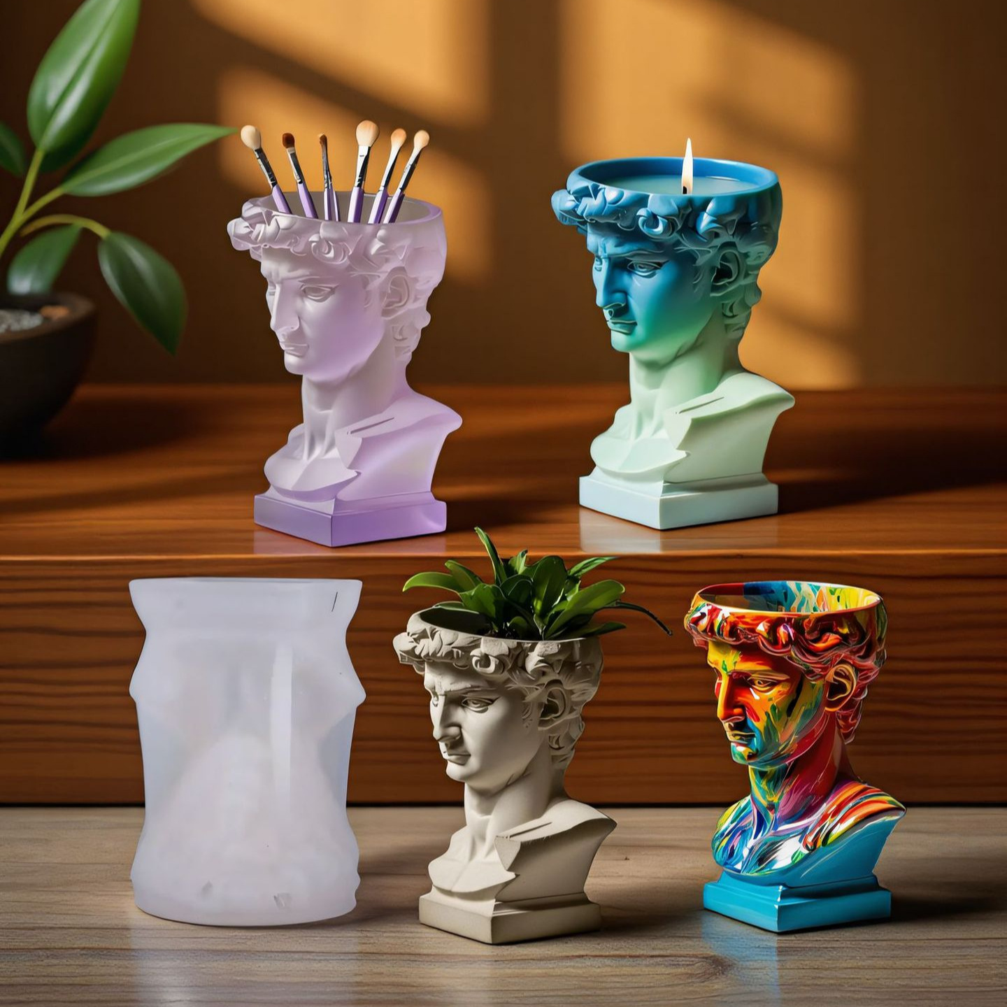 David Kafa Silikon Ekici Kalıp - Succulent Set incelemesi ve fiyatı