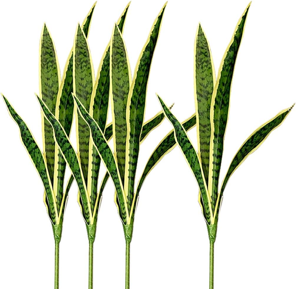 4 adet sahte yapay yılan sahte - Snake Plant incelemesi ve fiyatı