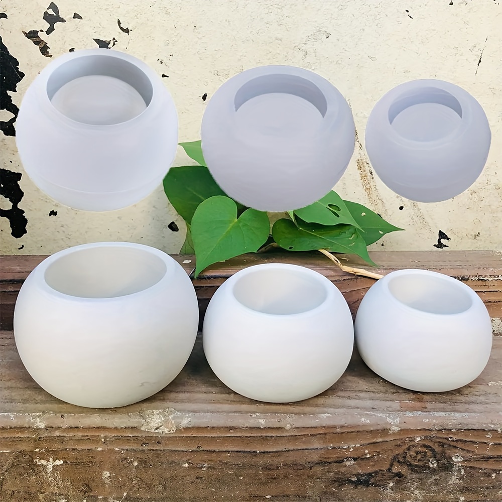 3 adet-yuvarlak saksı silikon  - Succulent Set incelemesi ve fiyatı