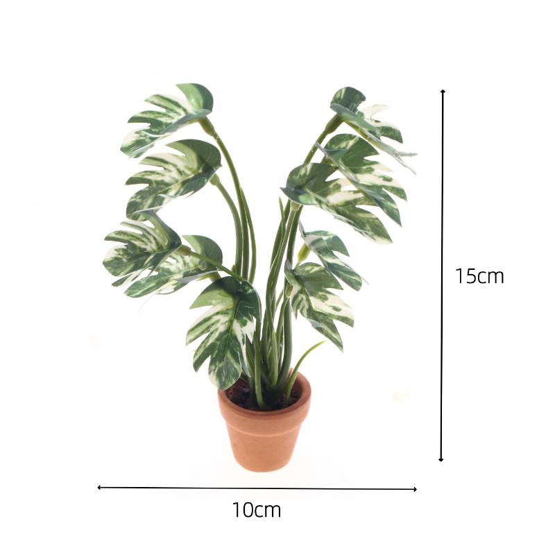 Yeni.1PC 1/12 Dollhouse Simüla - Plant Pot incelemesi ve fiyatı