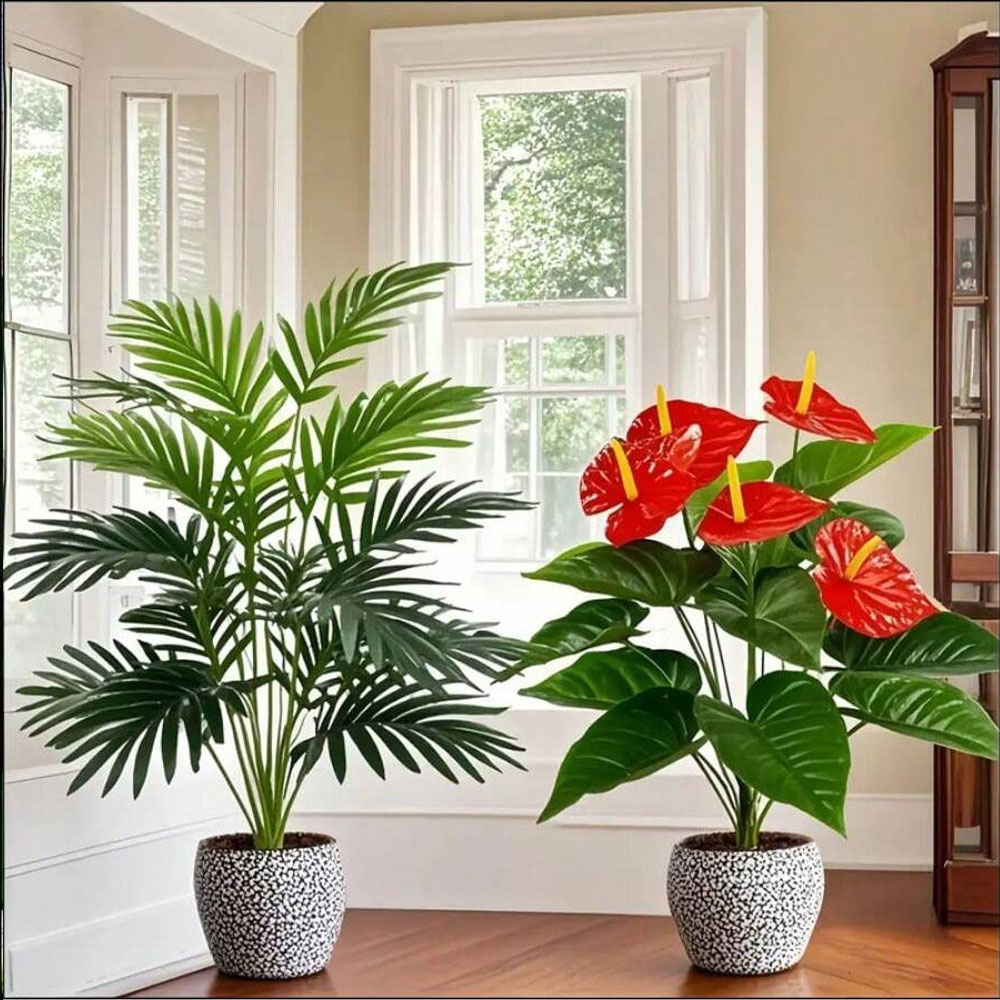 2 takım Büyük Yapay Palmiye Bi - Fiddle Leaf Fig incelemesi ve fiyatı